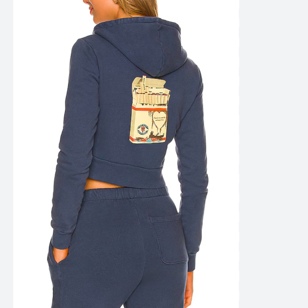 Boys Lie Cropped Zip Up